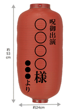画像をギャラリービューアに読み込む, 【Zepp Namba】呪いの提灯(赤ベタ・赤枠)
