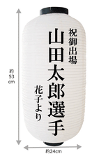 画像をギャラリービューアに読み込む, 朗読劇「刻め!秒針よりも速く!!」応援提灯